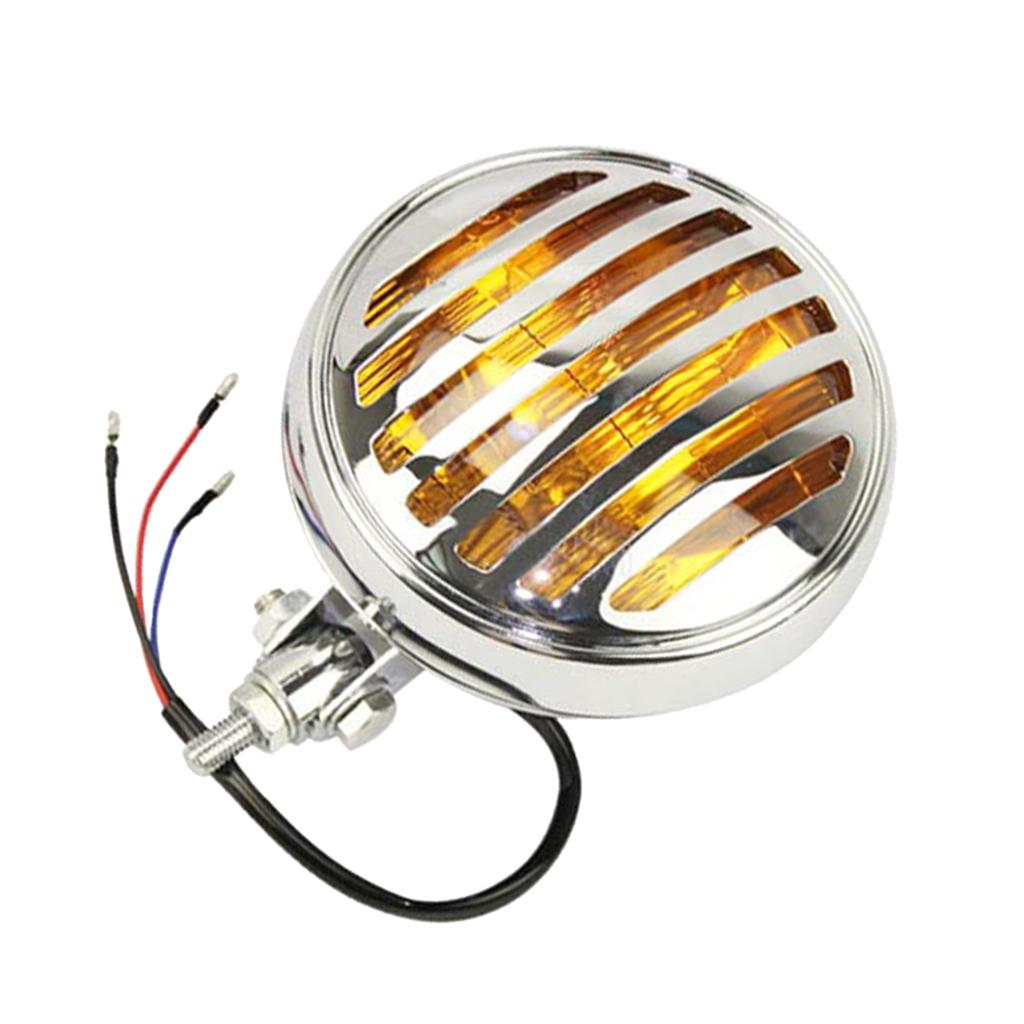5.75" LED Motorcycle Retro Headlight LED Head Lamp for Harley Type 3