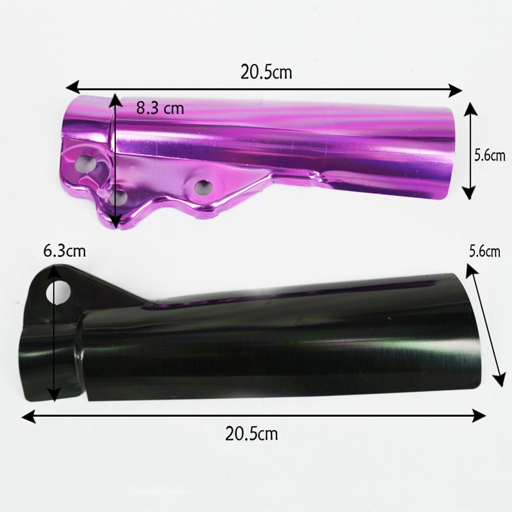 Front Fork Protector Shock Absorber Guard Dust Cover for Yamaha JOG Blue