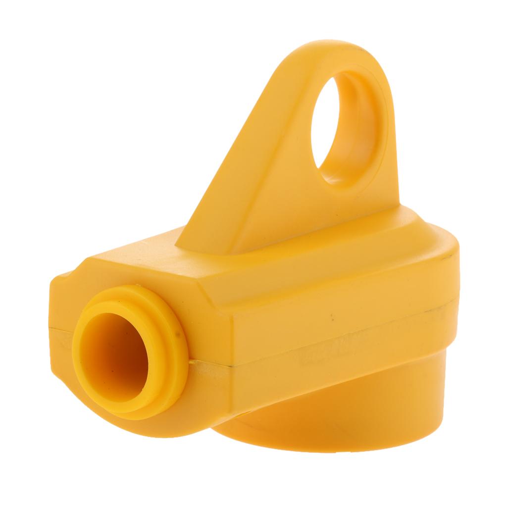 RV Camper 125V 30Amp Replacement Famale Plug Yellow Grip Handle Heavy Duty