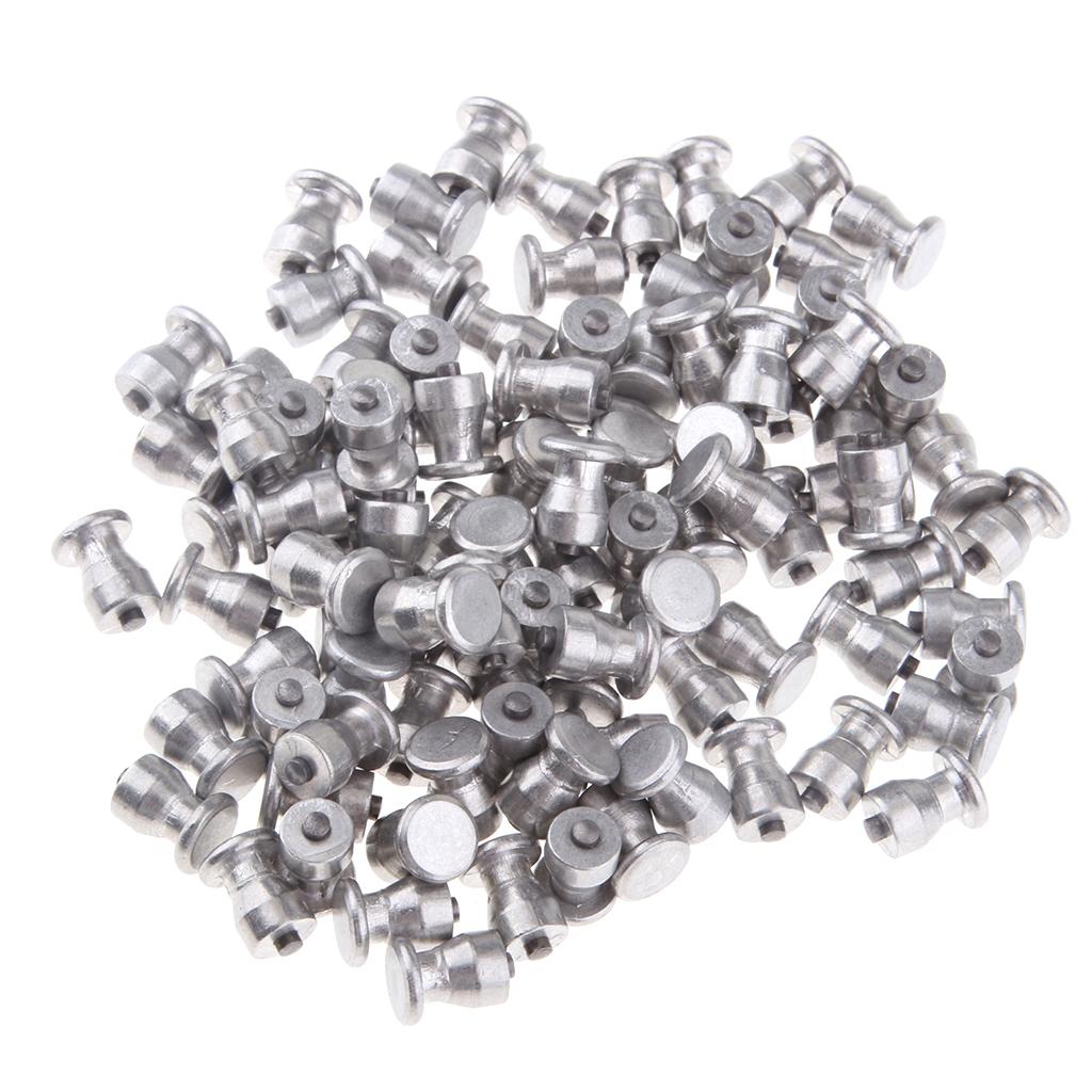 100pcs 10mm Universal Car Tires Anti-Slip Screw Stud Tyre Snow Spikes Studs