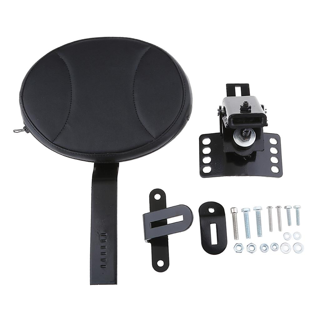 Plug In Driver Backrest Kit for Harley Touring Bagger Road King Glide 97-16