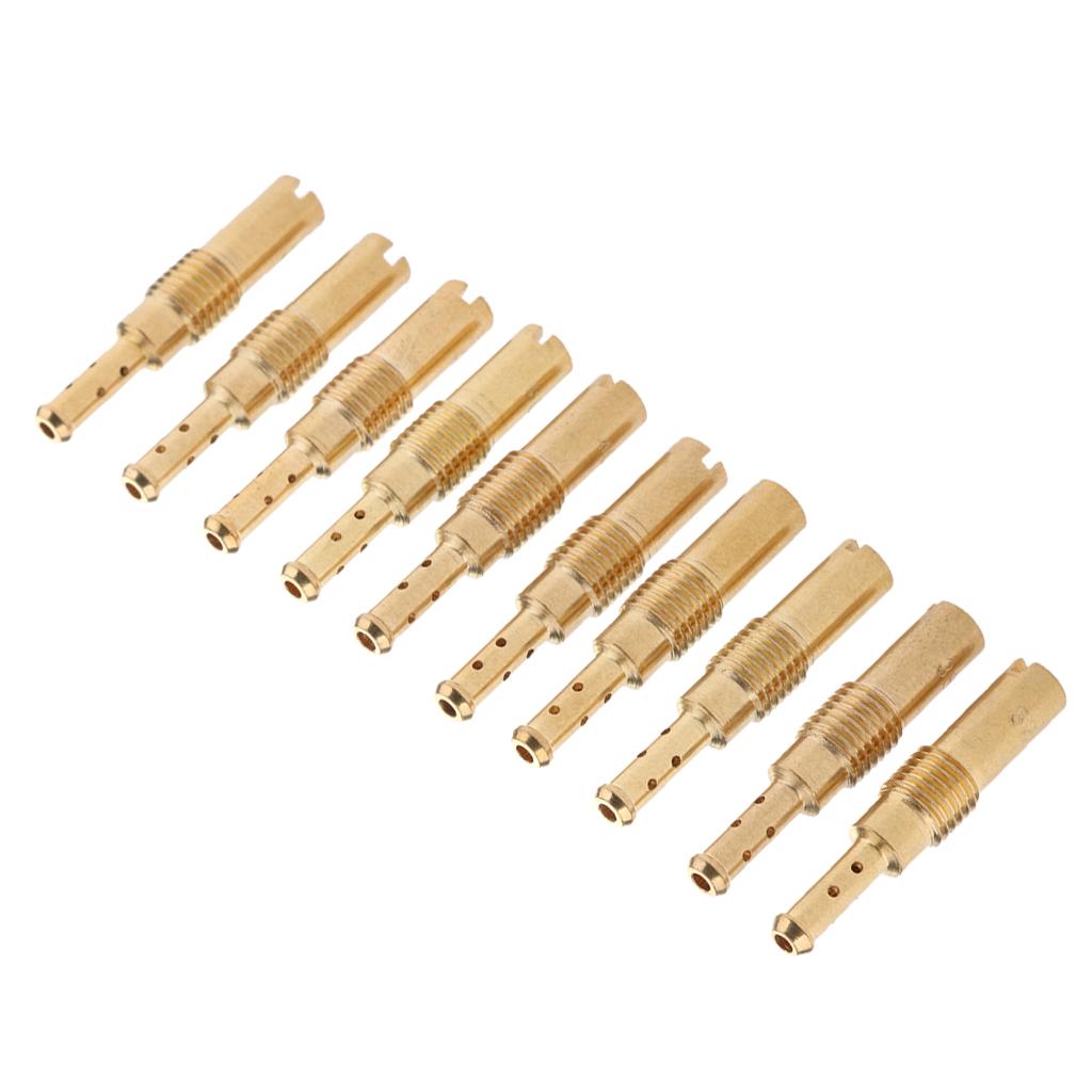10x Slow/Pilot Jet Kit For PWK   OKO CVK 32 35 38 40 42 45 48 50 52 55
