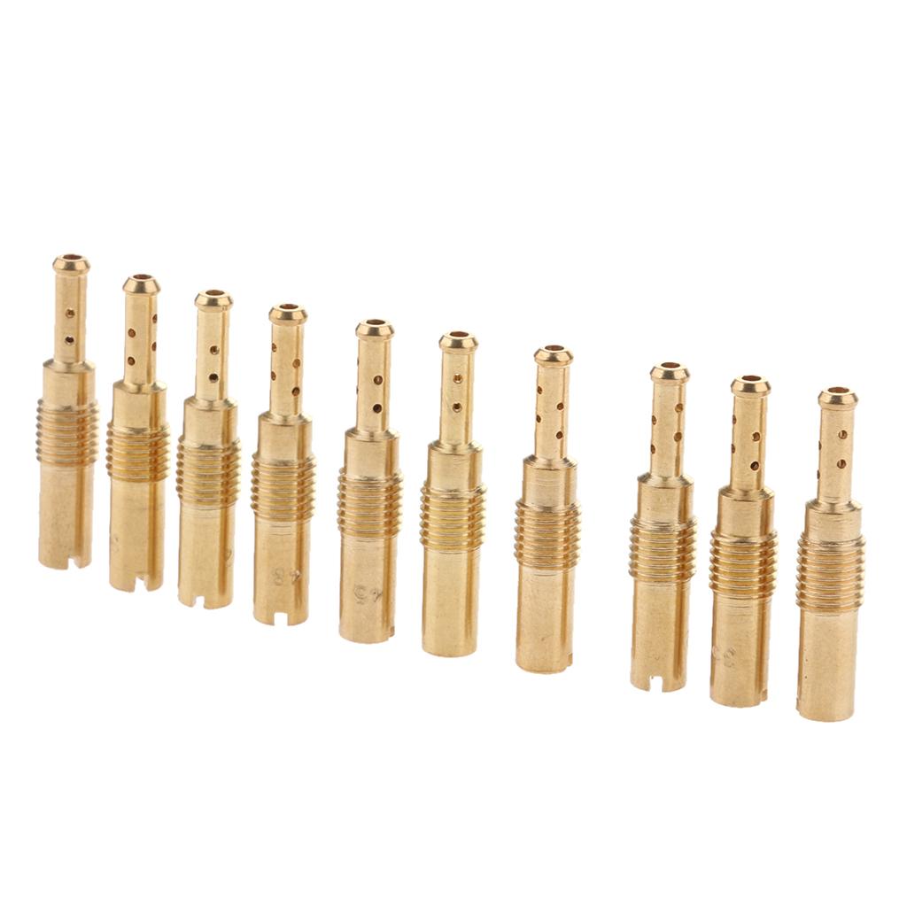 10x Slow/Pilot Jet Kit For PWK   OKO CVK 32 35 38 40 42 45 48 50 52 55
