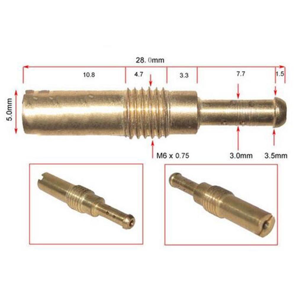10x Slow/Pilot Jet Kit For PWK   OKO CVK 32 35 38 40 42 45 48 50 52 55