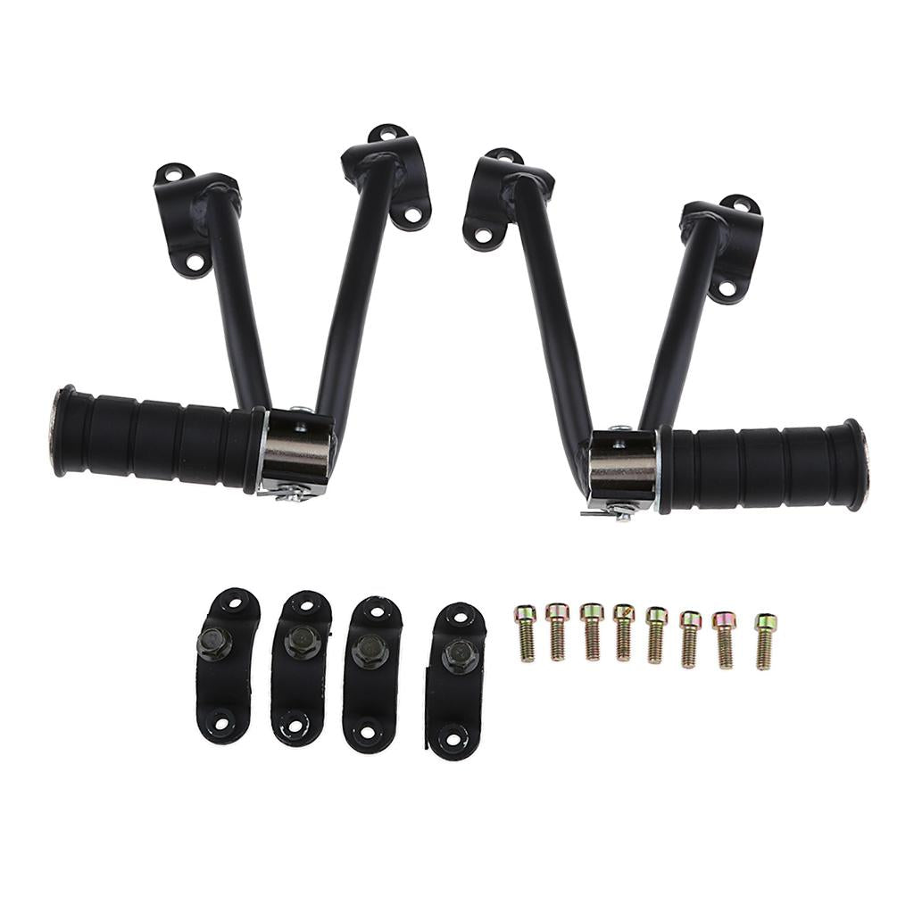 Motorcycle Rear Passenger Foot Pegs Mount Footrest for Kawasaki VN650 15-18