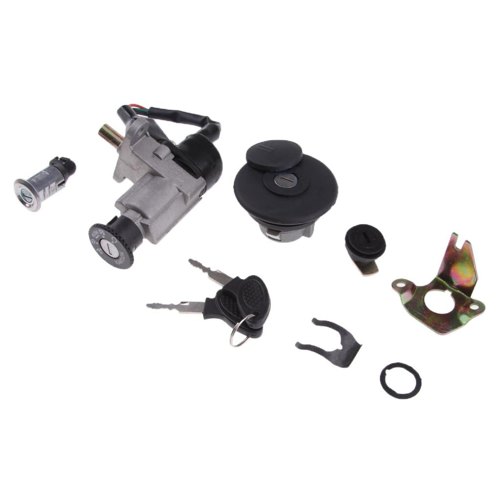 Ignition Switch Lock Key Set for Scooter B08 B09 Roketa Cayman Taotao GT5
