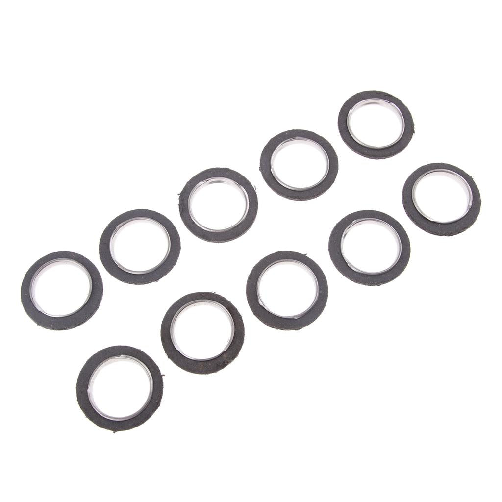 2xExhaust Muffler Pipe Gasket Rings for Yamaha 100cc 150cc 125cc Moped Scooter