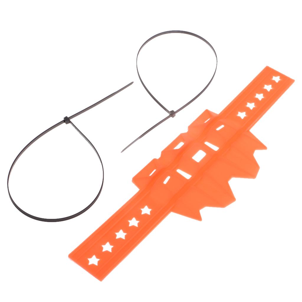 Exhaust Muffler Silencer Protector Guard for Motorcycle Dirt Bike Orange