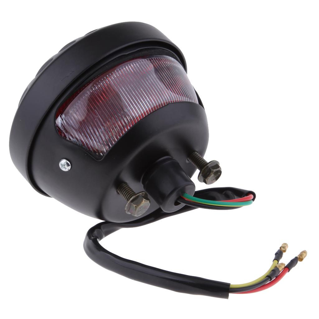 Motorcycle License Plate Brake Tail Light for Harley Sportster Bobber