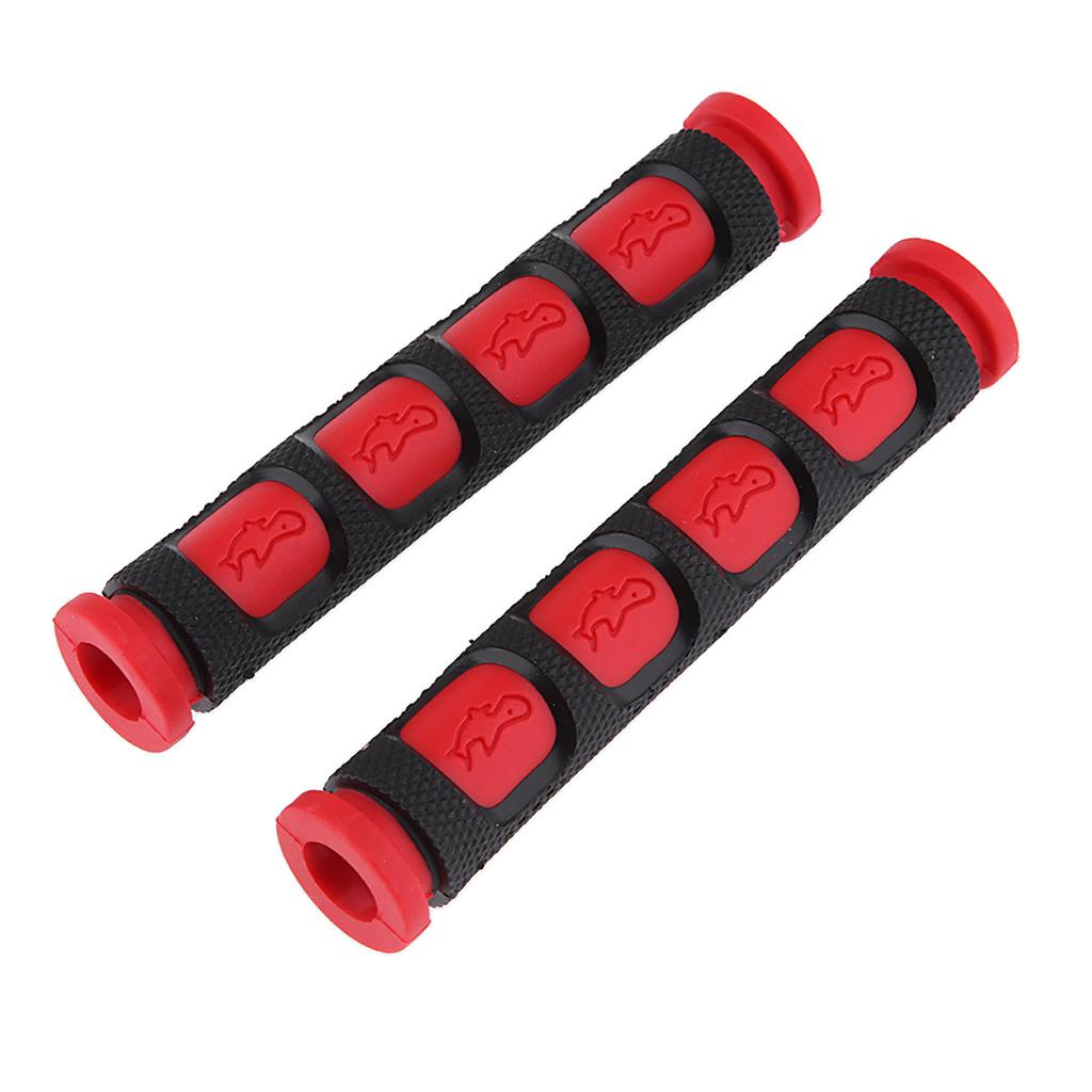 1 Pair Motorcycle Brake / Clutch Lever Sleeves Nonslip Hand Grips Red