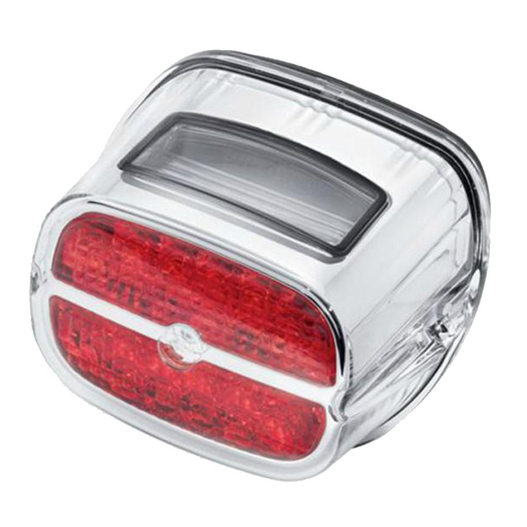 Motorcycle Brake Tail Light License Plate Lamp for   XL883/1200 Clear