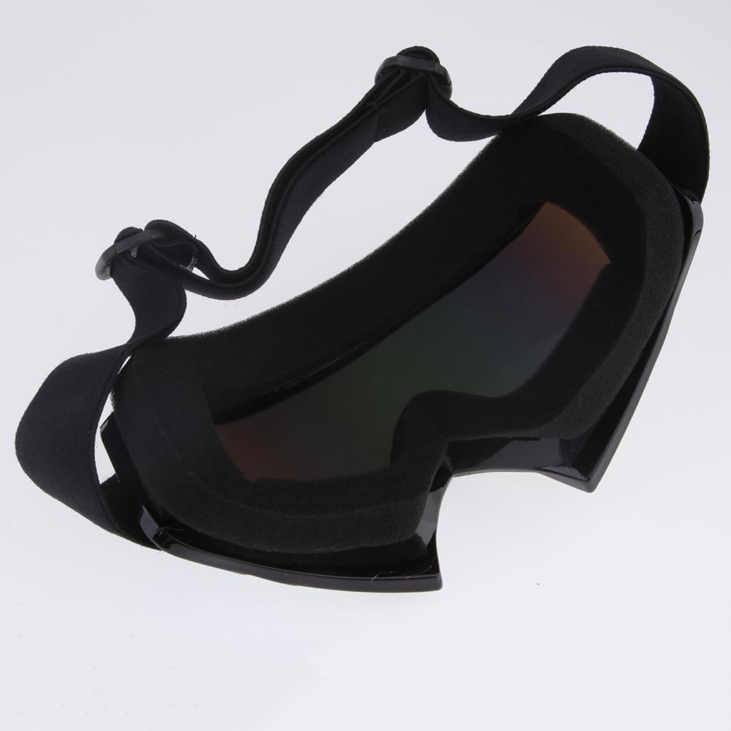 Outdoors Snowmobile Snowboard Goggles UV Protector Eyewear Colorful Len