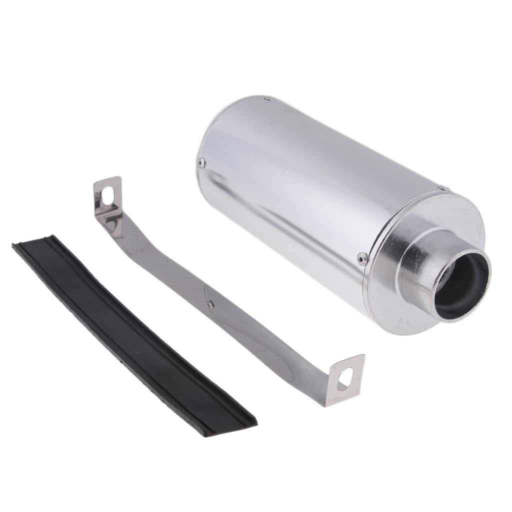 28mm Exhaust Muffler+Clamp 90cc 110cc 125cc 140cc Pit Trail Dirt Bike ATV