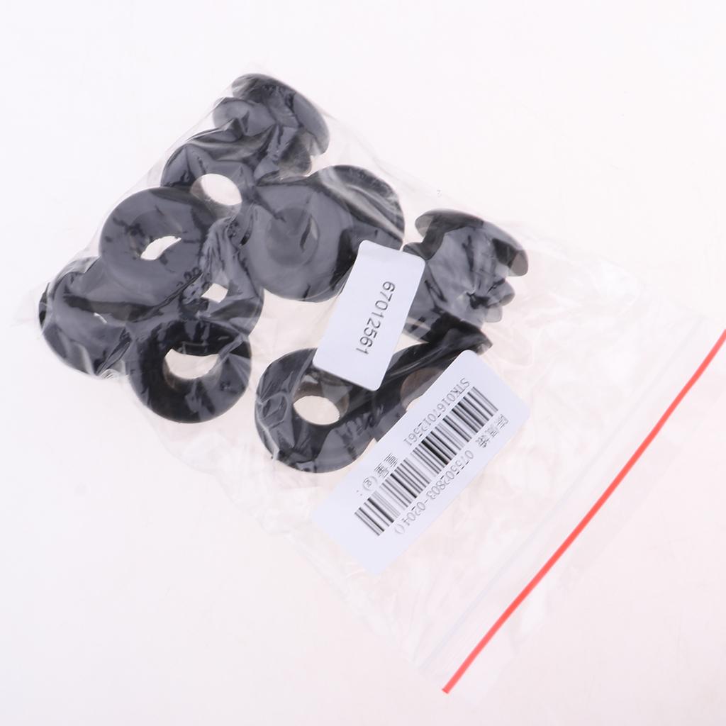 Flatside Rubber Gas Fuel Tank Mounts Pack for Harley Softail 1984-1999 