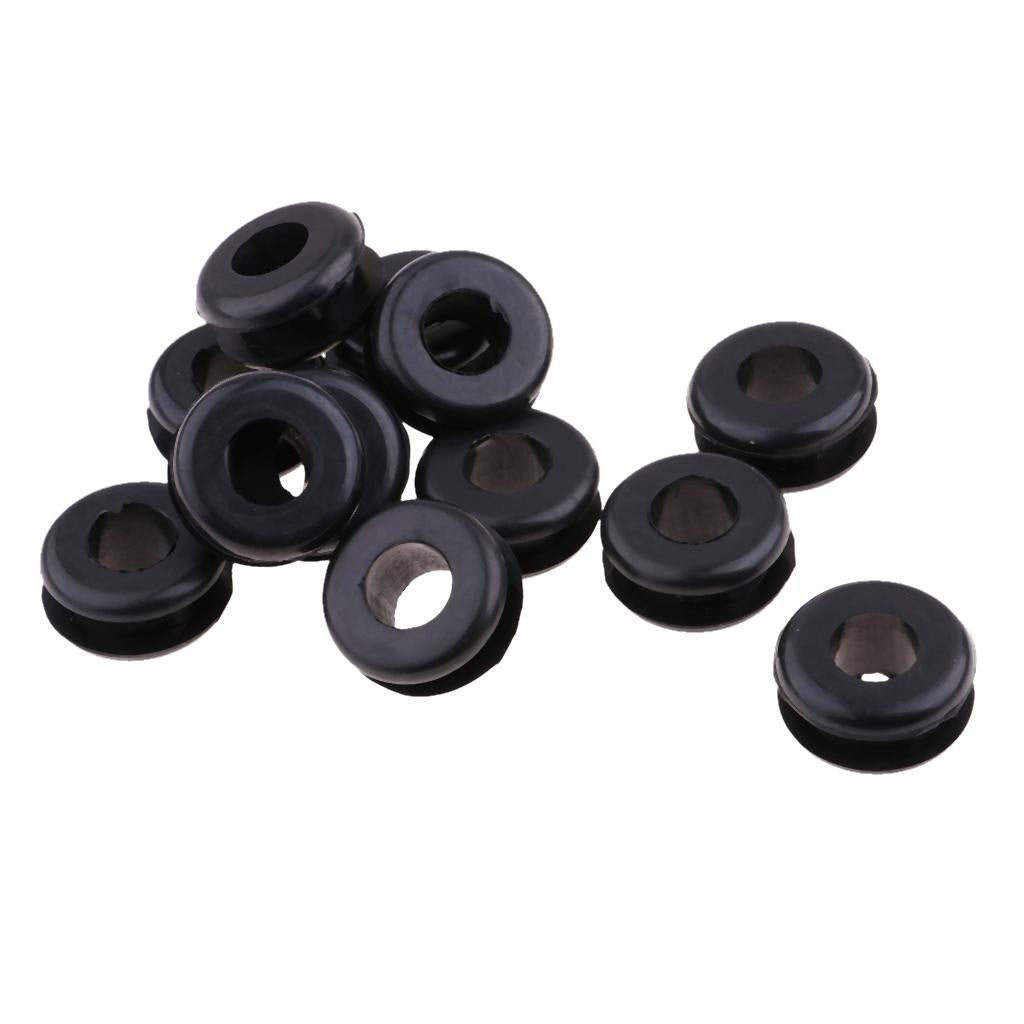 Flatside Rubber Gas Fuel Tank Mounts Pack for Harley Softail 1984-1999 