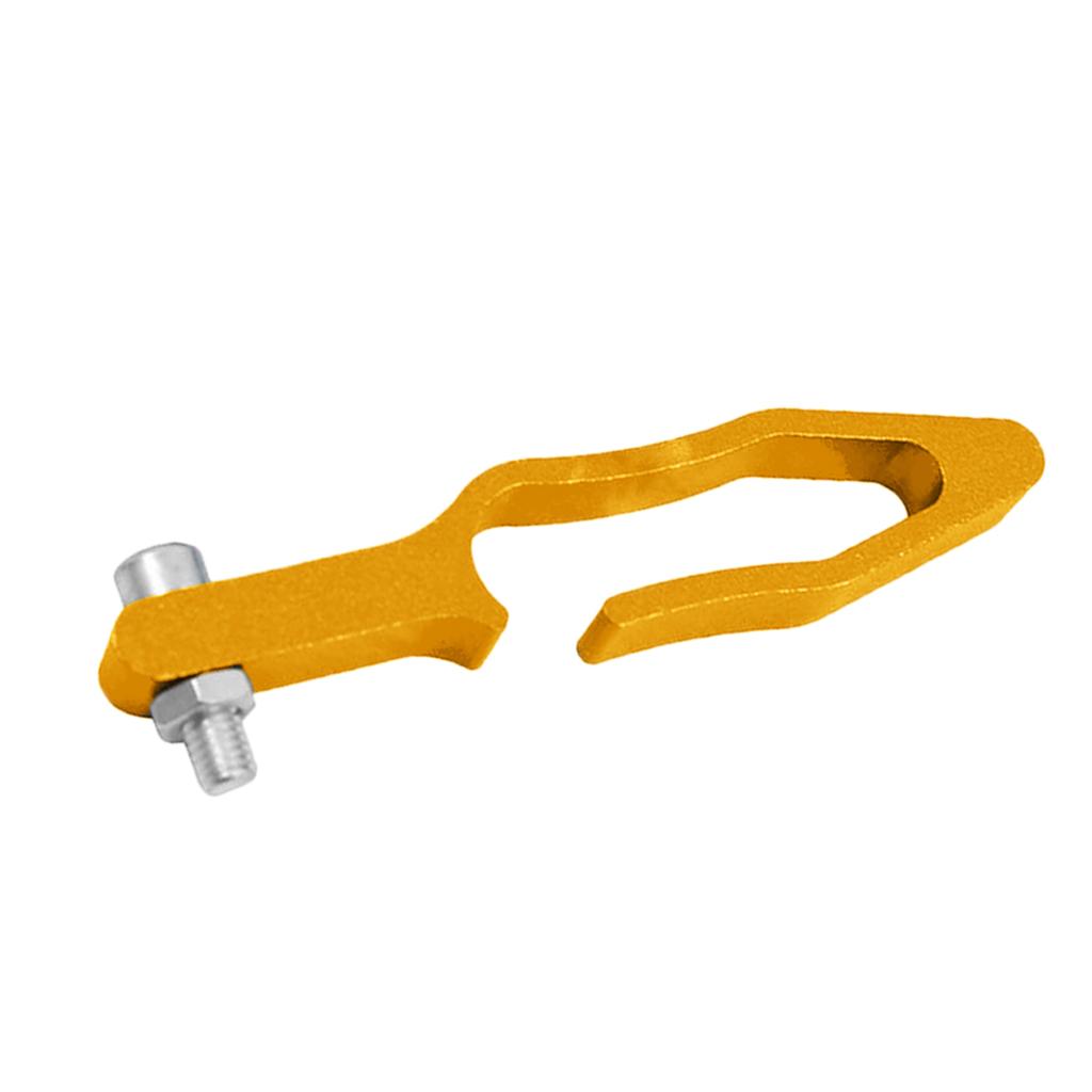4xMotorcycle Motorbike Throttle Brake Cable Clamp Odometer Bracket Gold