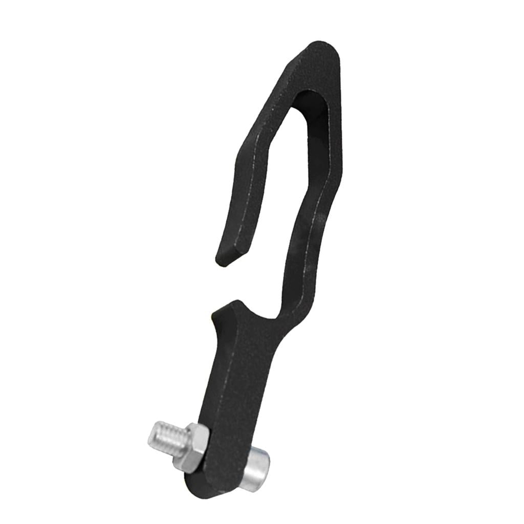 Motorcycle Motorbike Throttle Brake Cable Clamp Odometer Bracket Black