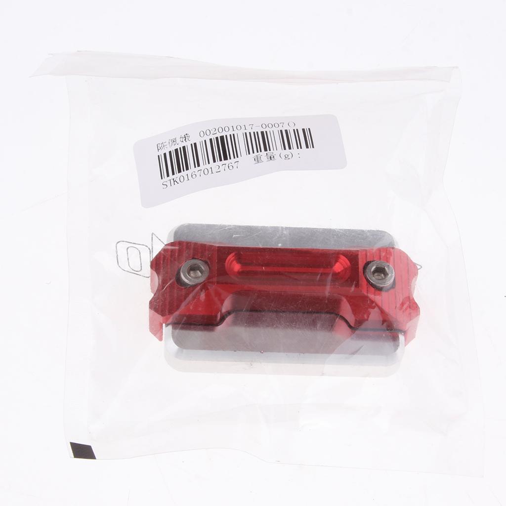 Motorcycle CNC Front Brake Fluid Reservoir Cap Cover For Honda MSX125 Red
