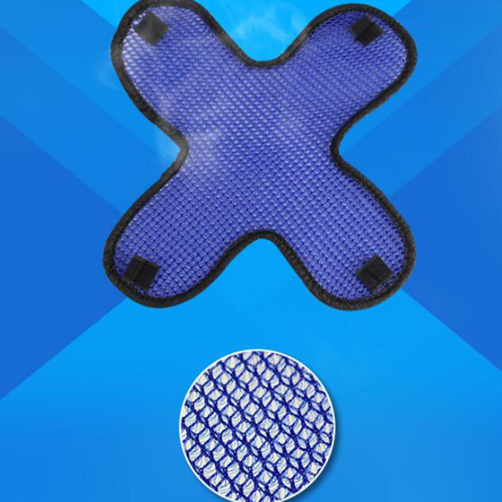Motorcycle Helmet Net Cushion Heat Insulation Lining Blue