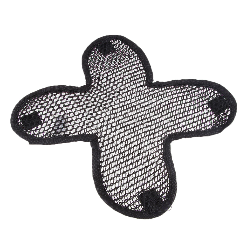Motorcycle Helmet Net Cushion Heat Insulation Lining Black