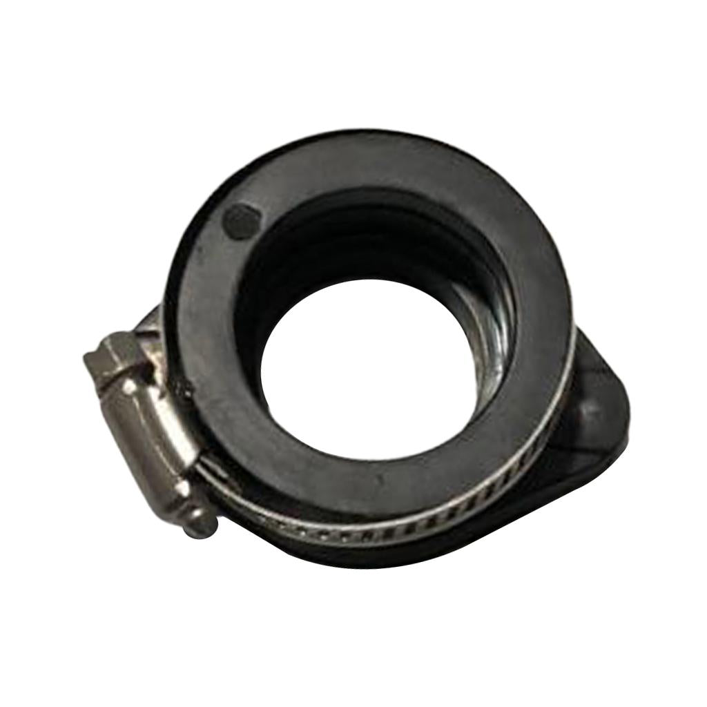 28MM Rubber Carb Intake Adapter Boot Flange For Mikuni VM24 Keihin PE26 OKO28 Carburetor