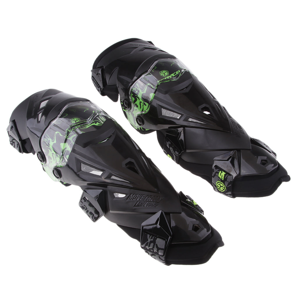 Motorcycle Protective Kneepad Motocross Protector Racing Knee Pads  Green