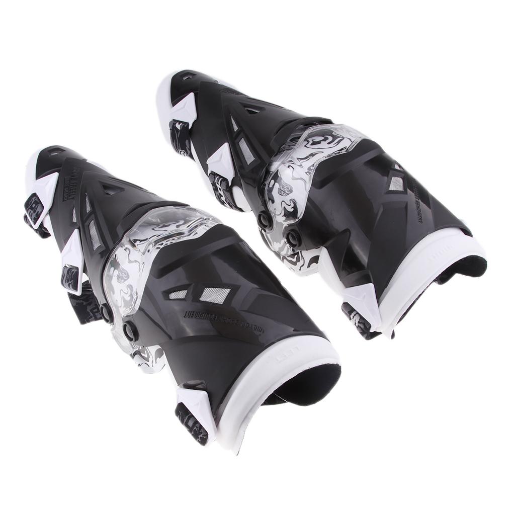Motorcycle Protective Kneepad Motocross Protector Racing Knee Pads  White