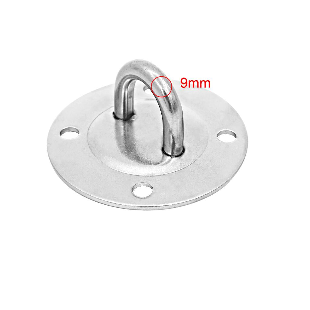 Stainless Steel Hammock Chair Hanging Ceiling Mount Hook Screws Hardware Set