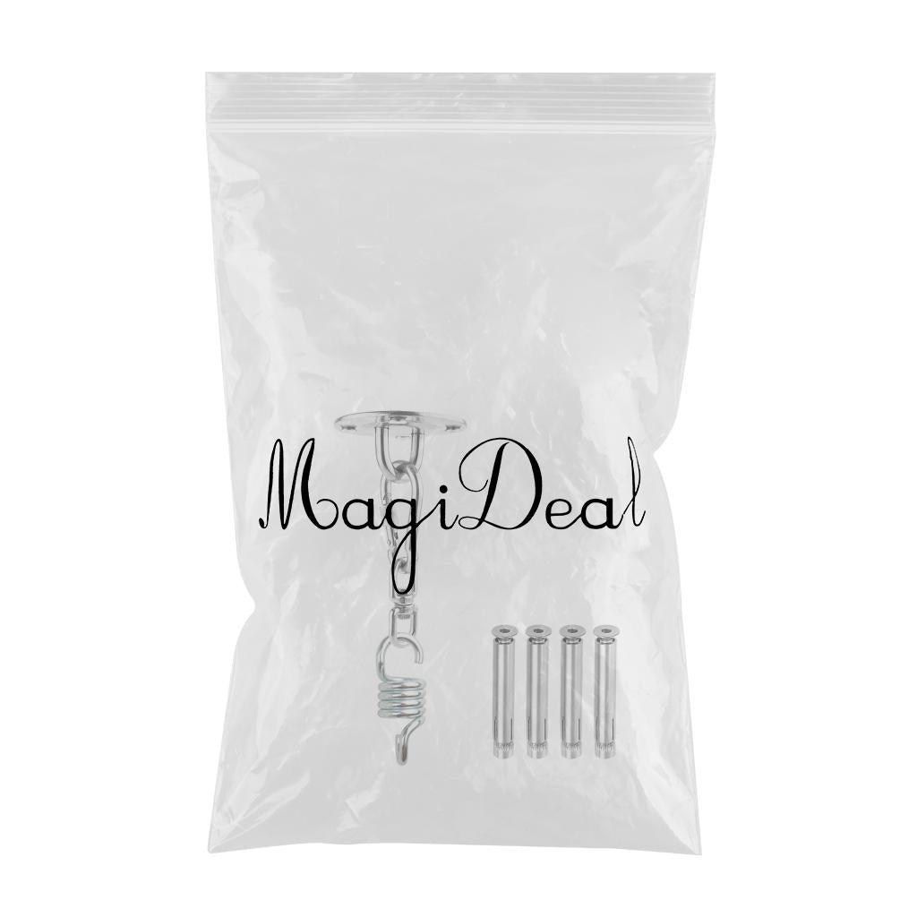 Hammock Chair Spring Swivel Kit 500LB Hanging Stainless Steel Suspension