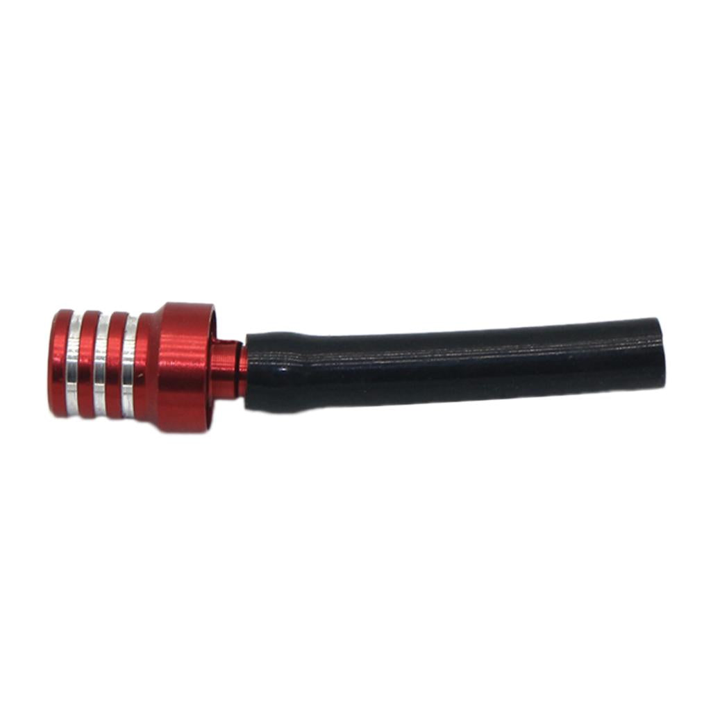 Universal Motorcycle Gas Fuel Tank Cap Valve Vent Breather Hose Tube Red