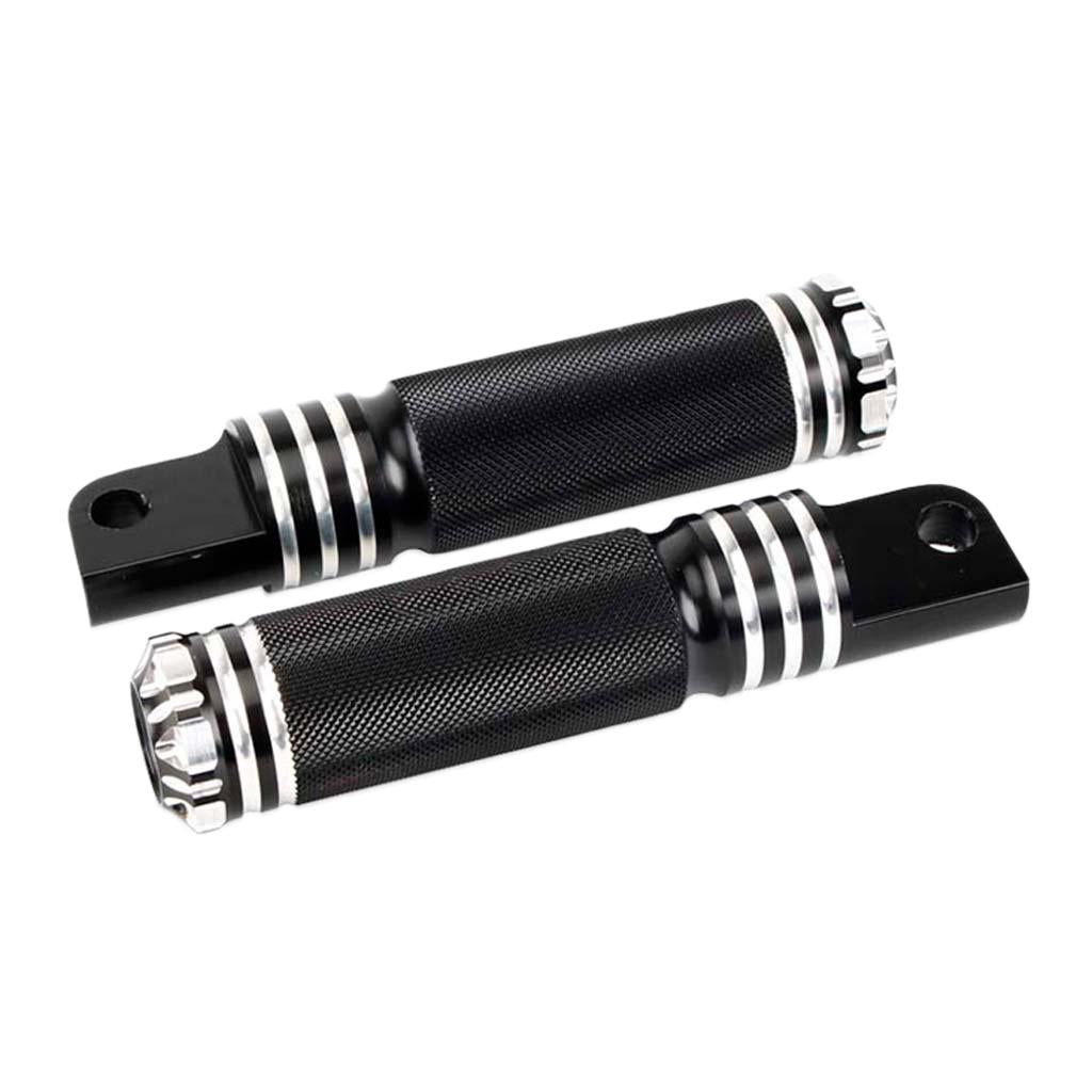 2 Pieces Black Highway Foot Peg Mount For Harley Softail Sport XL 883 1200 Custom