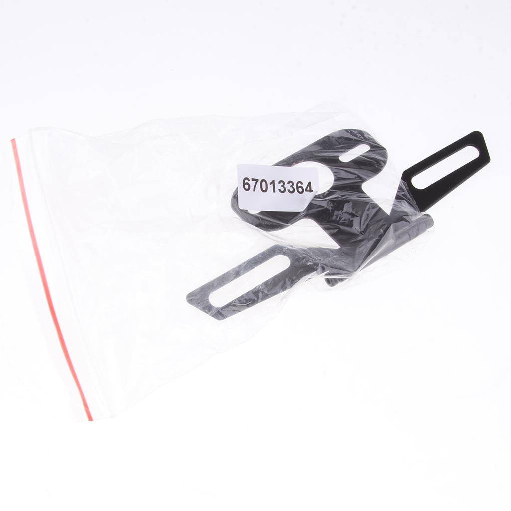 Motorcycle Adjustable Folding License Plate Holder Tail Light Bracket Mount