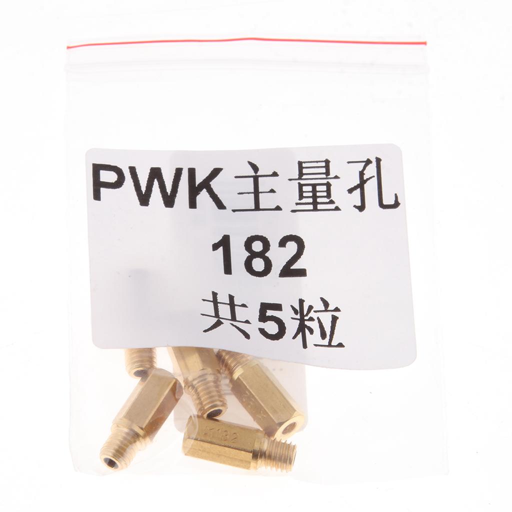 5pcs/set 182 Main Jets For Keihin PWK Keihin OKO KOSO carburetor