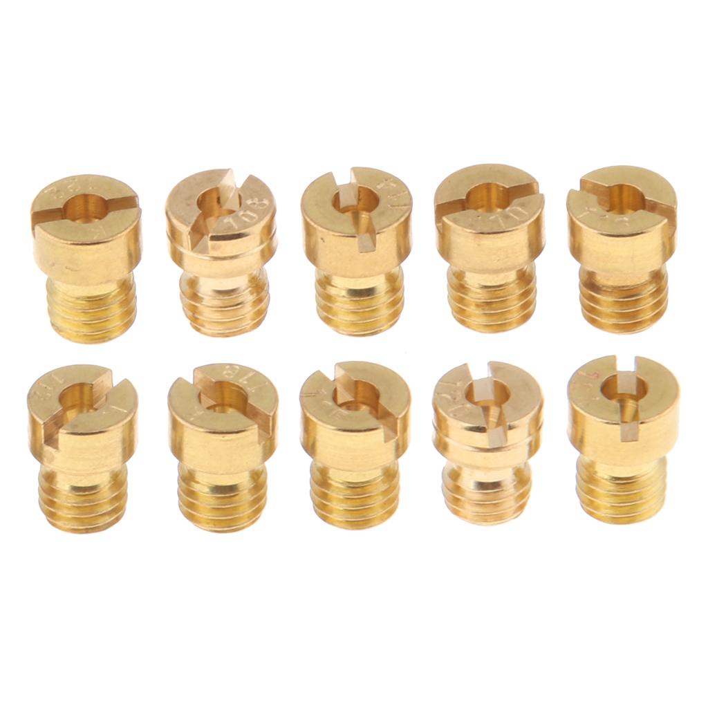 Carburetor Main Jet Kit 108 110 112 114 115 116 118 120 122 124 for PWK