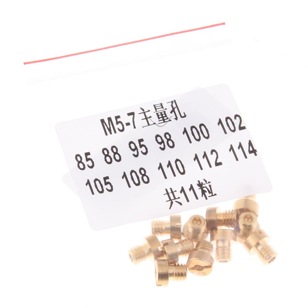 11pcs Carburetor Main Jet kit for PWK   OKO CVK 85-114