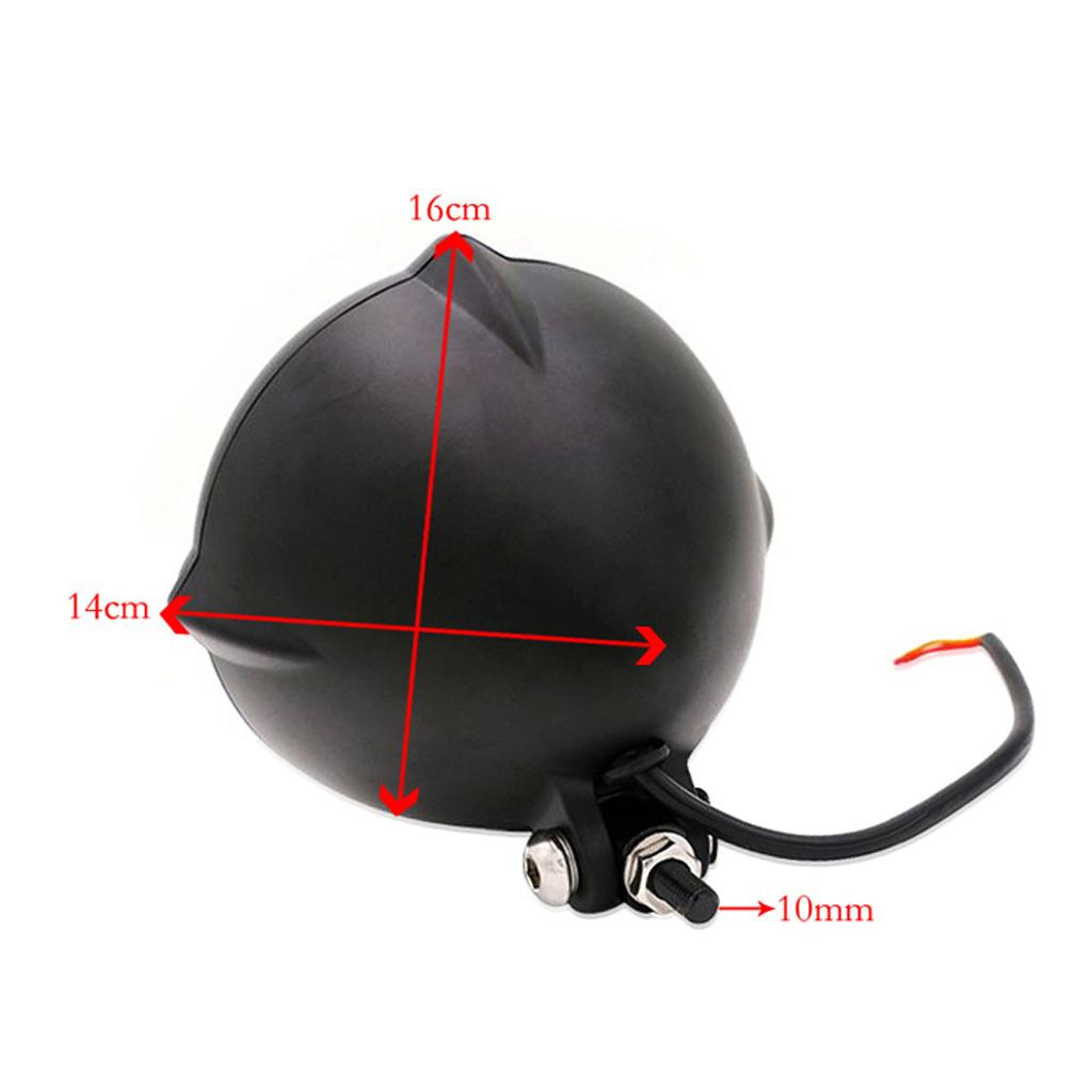 5.75" Motorcycle LED Hi/Lo Beam Front Headlight Assembly for Harley