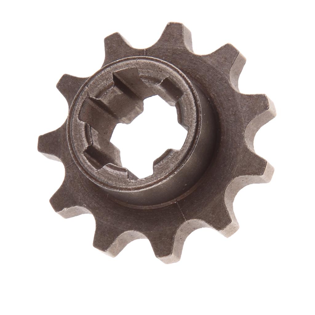 4x11T Front Sprocket Pinion for 49cc 2 Stroke Mini Dirt Pocket Bike