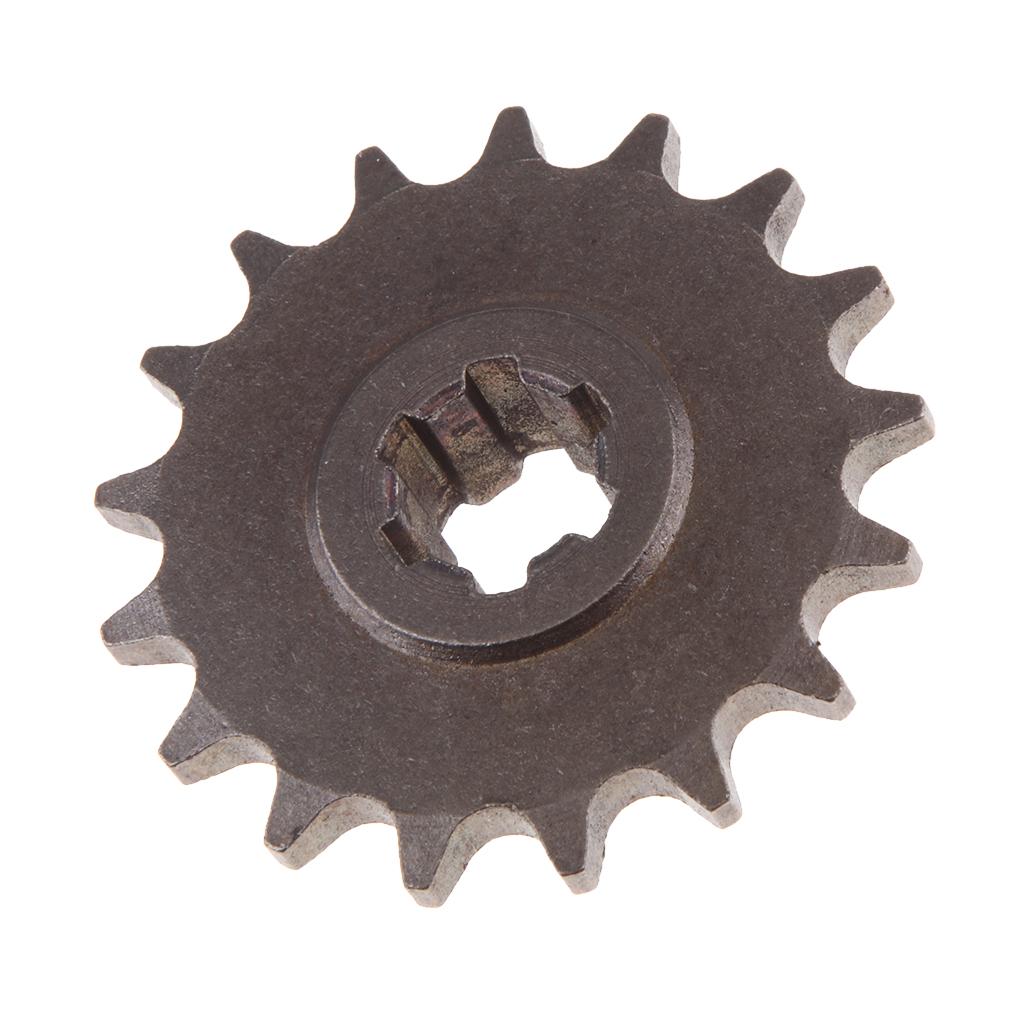 2x17T Front Sprocket Pinion for 49cc 2 Stroke Mini Dirt Pocket Bike
