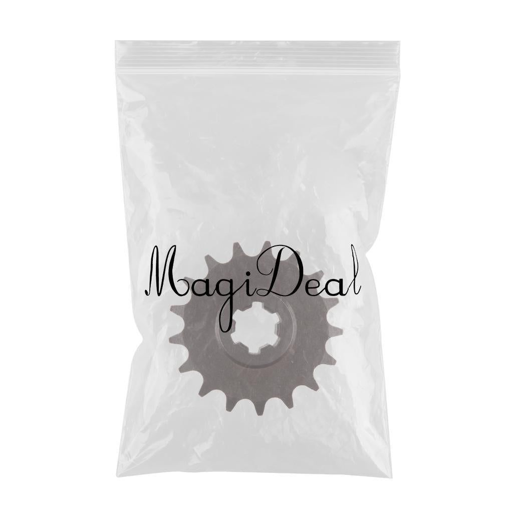 3x17T Front Sprocket Pinion for 49cc 2 Stroke Mini Dirt Pocket Bike