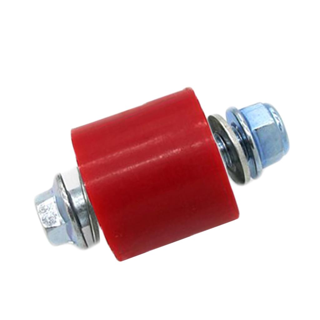 2xChain Roller Tensioner Pulley Wheel Guide for Yamaha YFZ350 Banshee Red