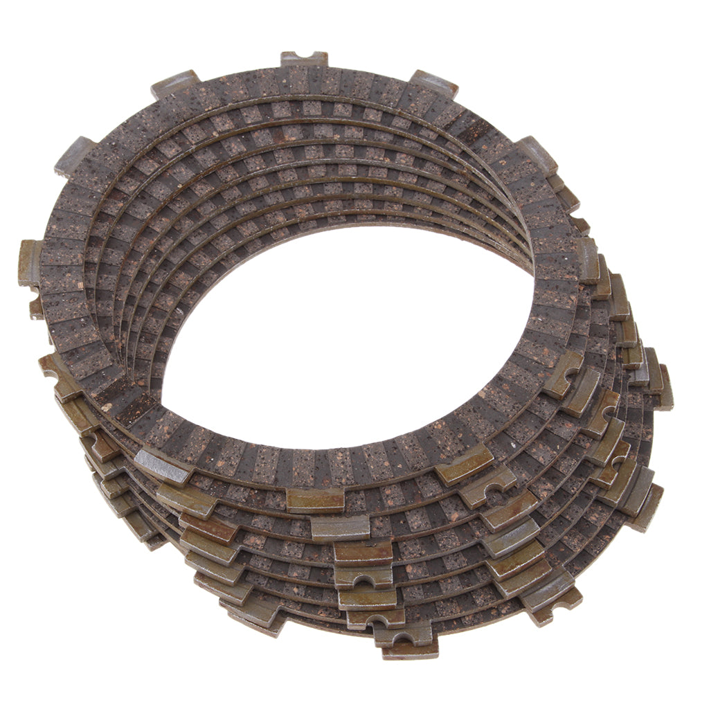8 Pieces Motorcycle Clutch Friction Plates for Kawasaki KLX450R KX450F