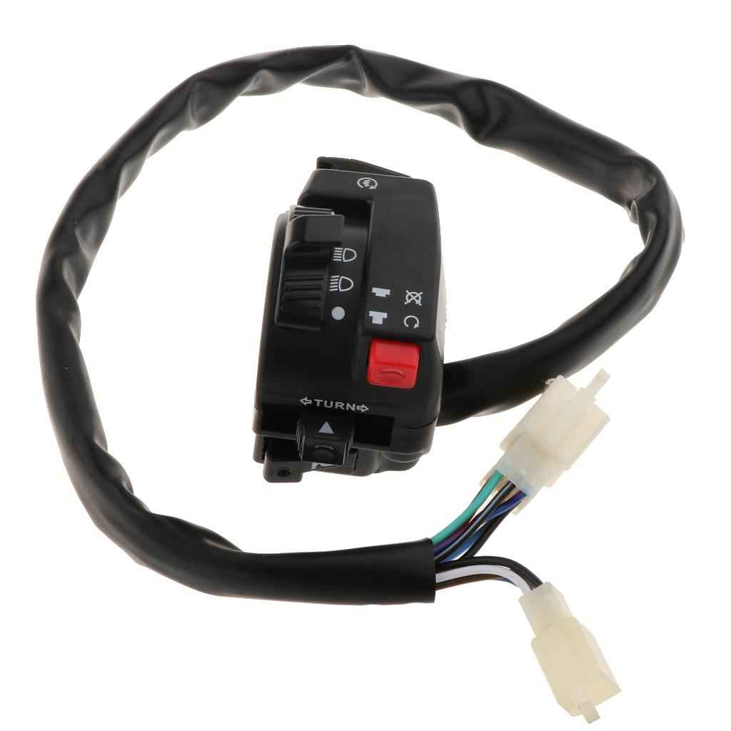Kill Start Turning Light Choke Horn Switch Button for PIT Quad Dirt Bike ATV