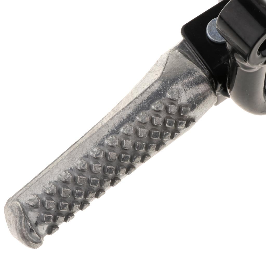 Pair Universal Motorcycle Foot Pegs Bracket Foot Rests for CQRA1A2A3A4