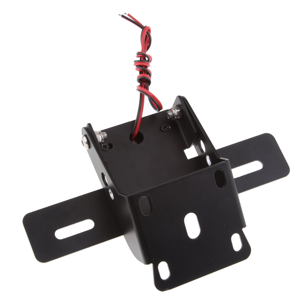 Motorcycle License Plate Frame Bracket w/ light for KTM DUKE 390 2017-2018