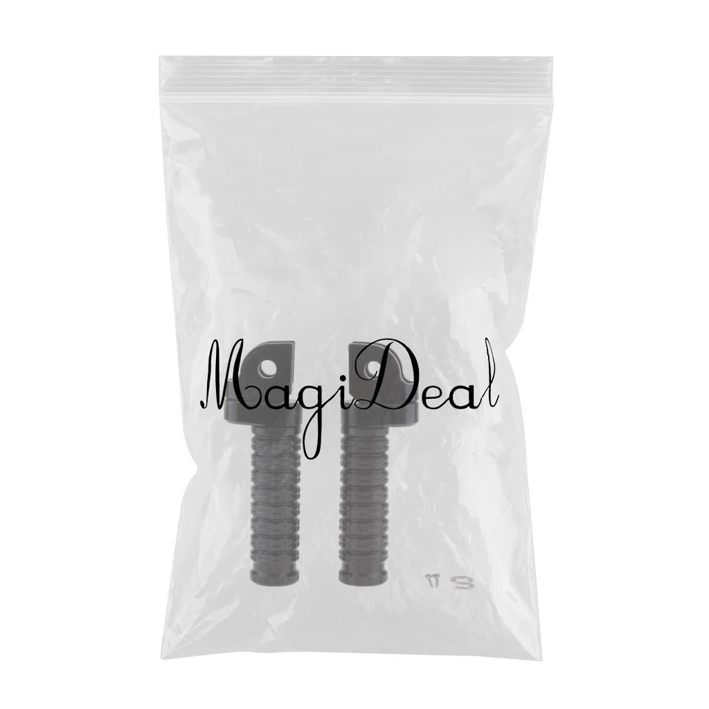Motorcycle Front Foot Pegs for Suzuki GSX-S750 GSX-S1000 2015-2017 Black