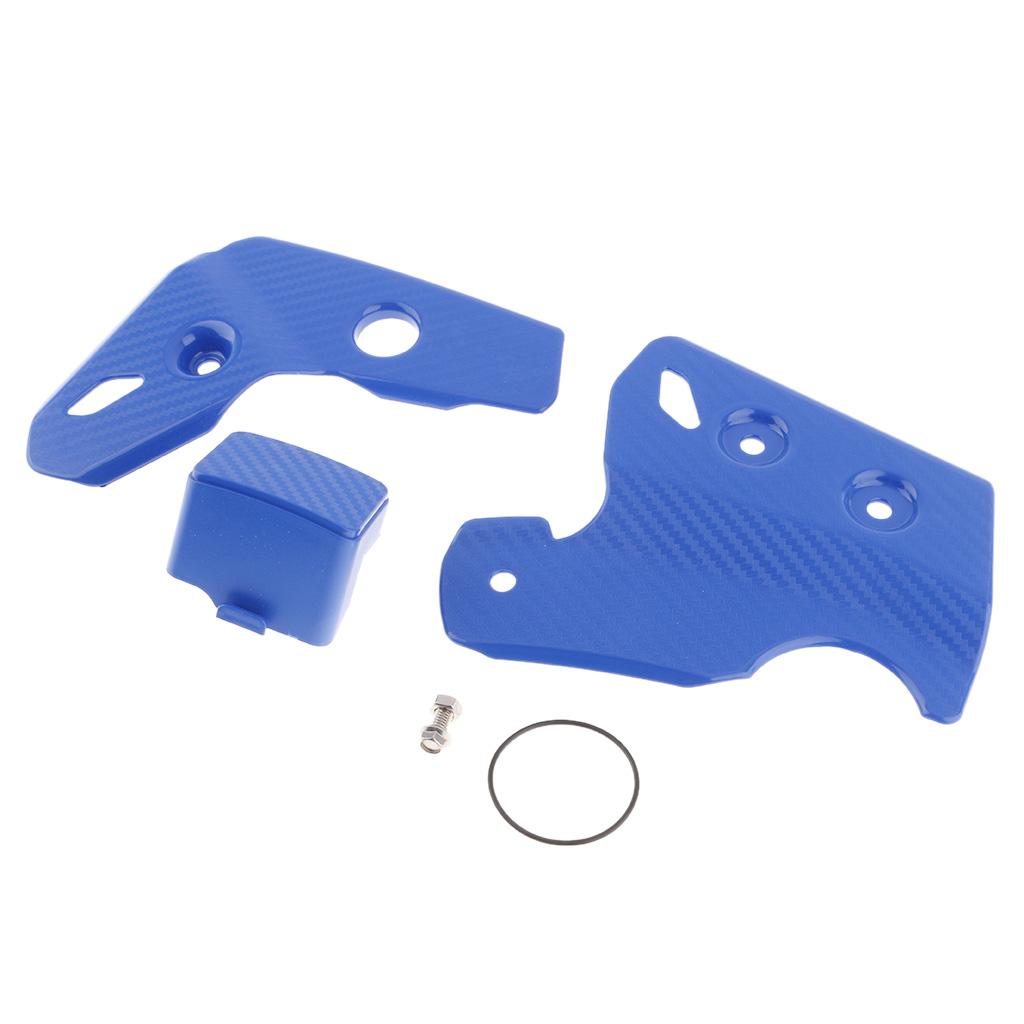 Motorcycle Frame Panel Set Guard Protector Cover Protection Blue