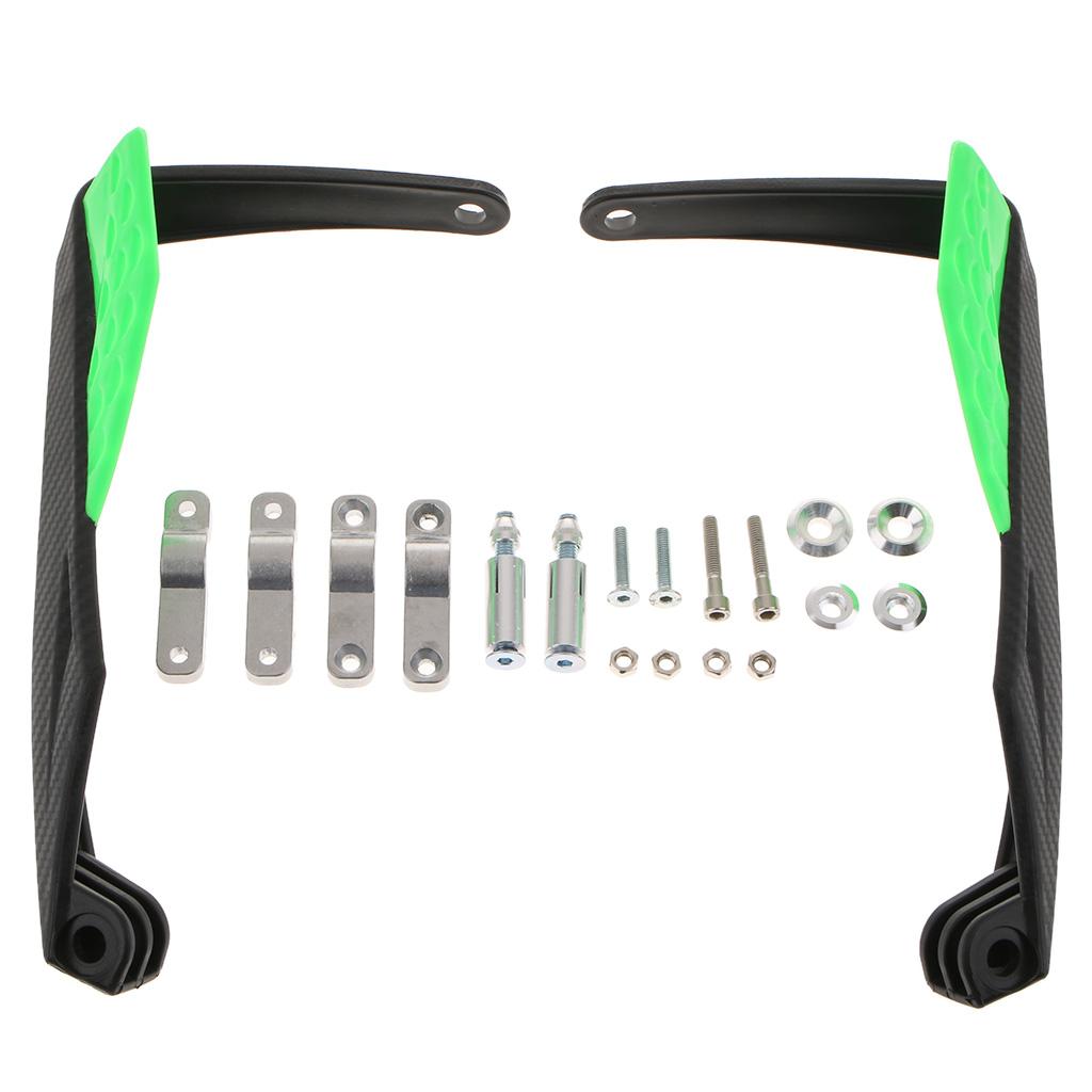 Motorcycle Handguards Hand Guards 22mm Handlebar Hand Protector Green