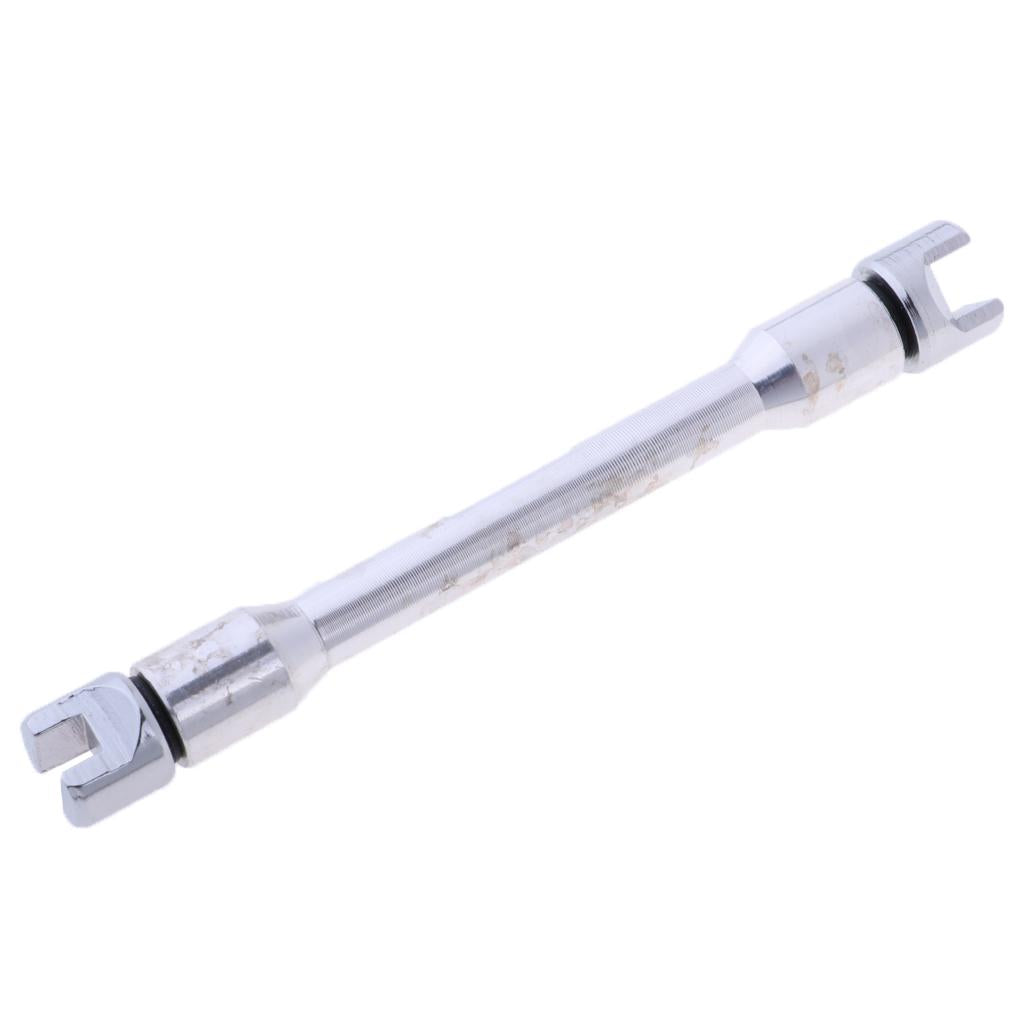 Motorcycle Wheel Spoke Wrench Set Handle Repair Tool 5.4mm-6.8mm Silver