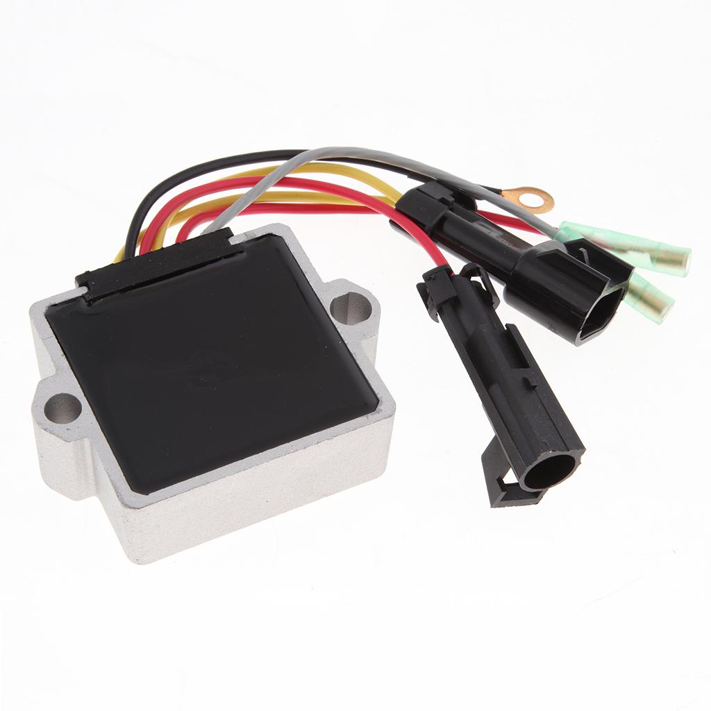 Regulator Rectifier For Mercury Marine 6 Wire W/ Plug Connectors 883072T2