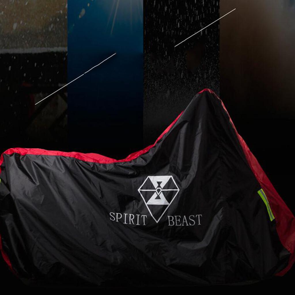 Motorcycle Cover Waterproof Protector Dust Rain Snow UV Outdoor Scooter L